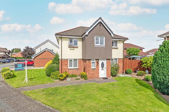Thumbnail Detached house for sale in Lincoln Close, Woolston, Warrington