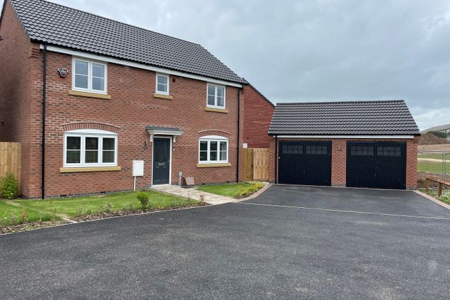 Thumbnail Detached house for sale in Wapples Drive, Broughton Astley, Leicester