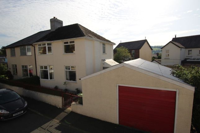Semi-detached house for sale in Priory Gardens, Brecon