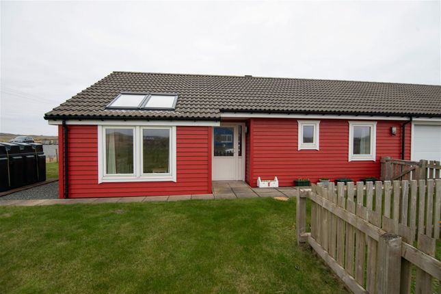 Thumbnail Semi-detached bungalow for sale in Skellister, Shetland