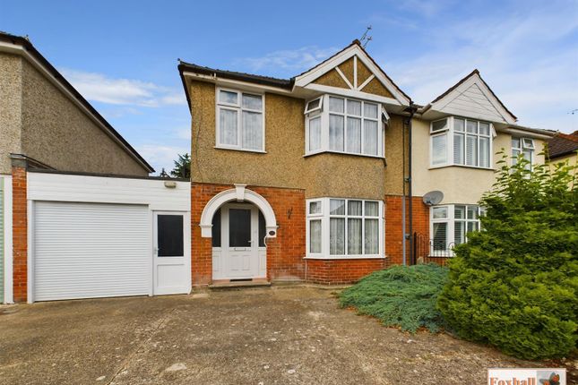 Thumbnail Semi-detached house for sale in Deben Avenue, Martlesham Heath, Ipswich