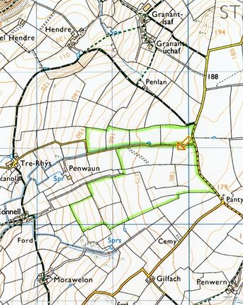 Land for sale in Land Part Of, Trerhys, St Dogmaels, Pembrokeshire