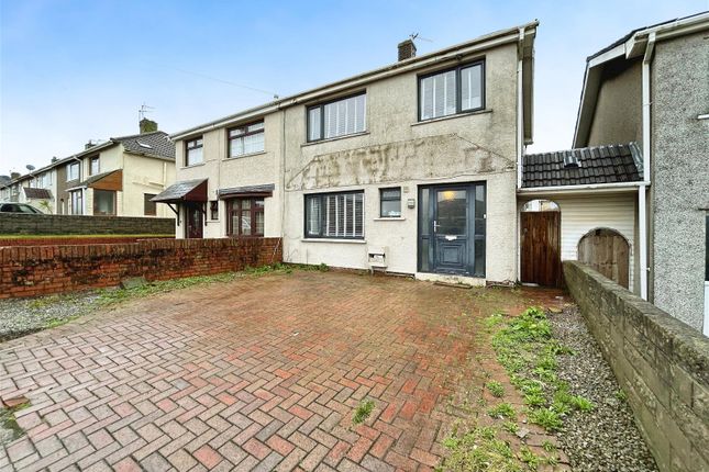 Thumbnail Semi-detached house for sale in Bower Street, Kenfig Hill, Bridgend