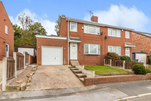 Thumbnail Semi-detached house for sale in Oaklea Close, Staincross, Barnsley, South Yorkshire