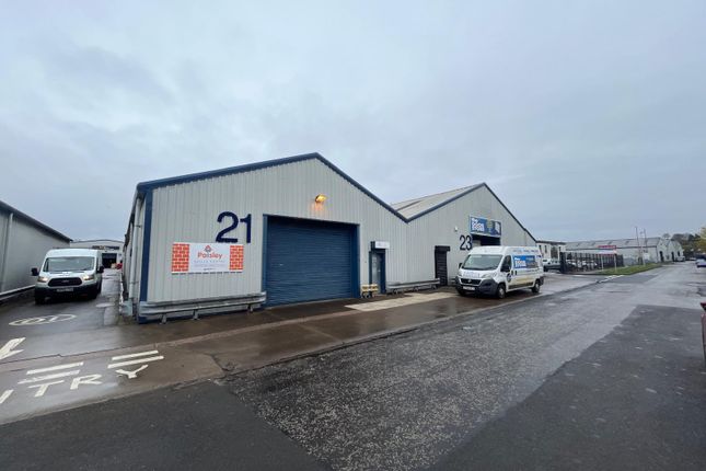 Thumbnail Industrial to let in Unit 21, Scott's Road, Paisley