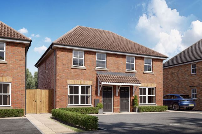 Thumbnail Semi-detached house for sale in "Ollerton" at Cordy Lane, Brinsley, Nottingham