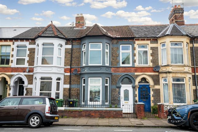 Terraced house for sale in Theobald Road, Canton, Cardiff