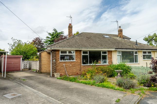 Semi-detached bungalow for sale in Heath Croft, Fulford, York