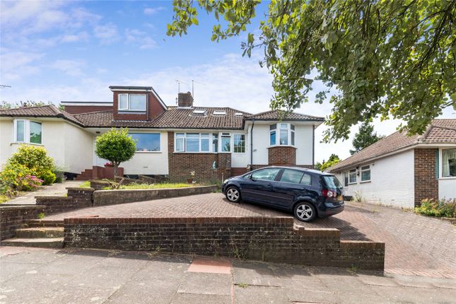 Thumbnail Bungalow for sale in Highfield Crescent, Brighton, East Sussex