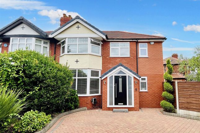 Thumbnail Semi-detached house for sale in Bollin Drive, Timperley, Altrincham