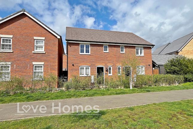 Thumbnail Semi-detached house for sale in Pankhurst Row, Flitwick, Bedford