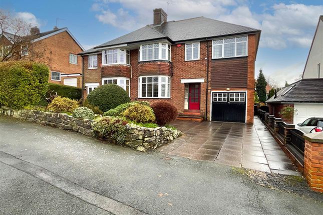 Thumbnail Semi-detached house for sale in The Crossway, May Bank, Newcastle-Under-Lyme