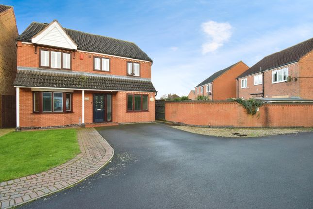 Detached house for sale in Leicester Road, Fleckney, Leicester, Leicestershire