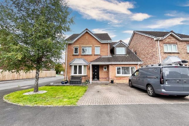 Thumbnail Detached house for sale in The Meadows, Skewen, Neath