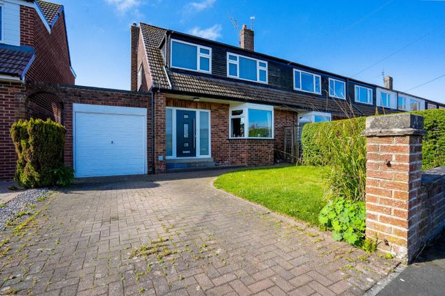 Thumbnail Semi-detached house to rent in The Fairway, Loansdean, Morpeth