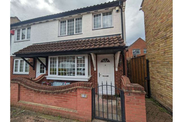 Thumbnail End terrace house for sale in Crayford Close, London