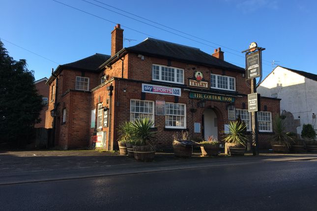 Retail premises to let in Golden Lion, 98 Moss Lane, Macclesfield