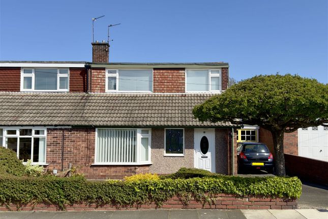 Thumbnail Semi-detached bungalow for sale in Rothbury Avenue, Newcastle Upon Tyne