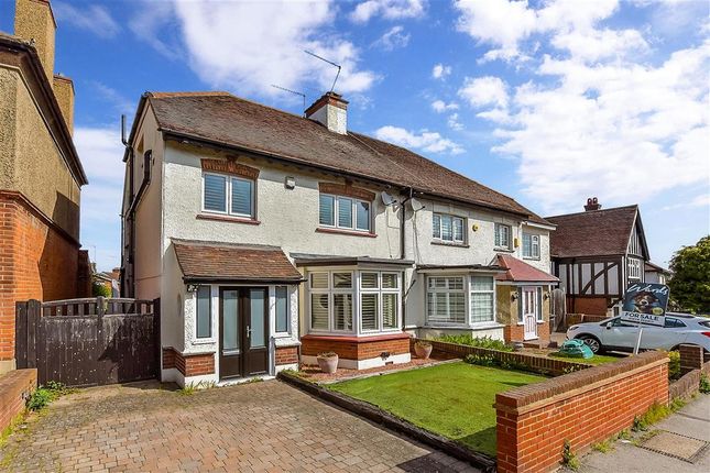 Thumbnail Semi-detached house for sale in Old Road East, Gravesend, Kent