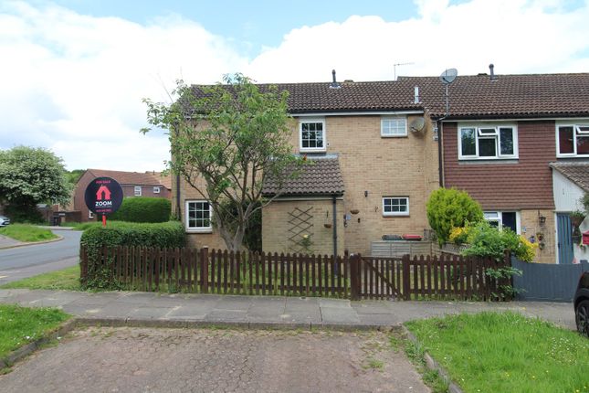 Thumbnail End terrace house for sale in Bowness Close, Ifield, Crawley, West Sussex.