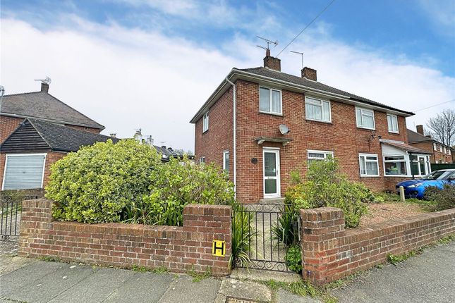 Semi-detached house for sale in Griffin Crescent, Wick, Littlehampton, West Sussex