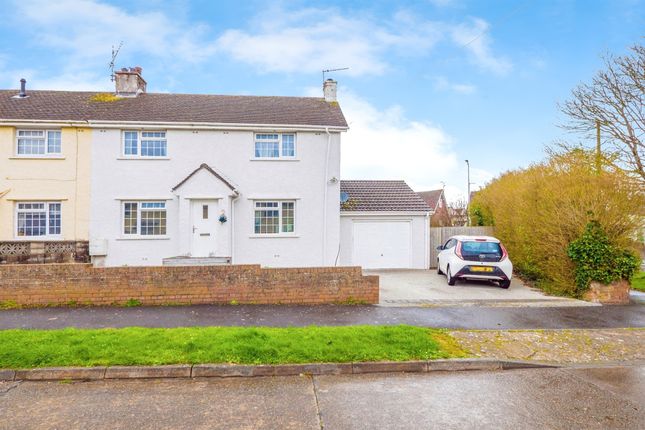 Semi-detached house for sale in Leigh Close, Boverton, Llantwit Major