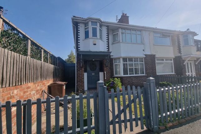 Thumbnail Semi-detached house for sale in Marina Avenue, Litherland, Liverpool
