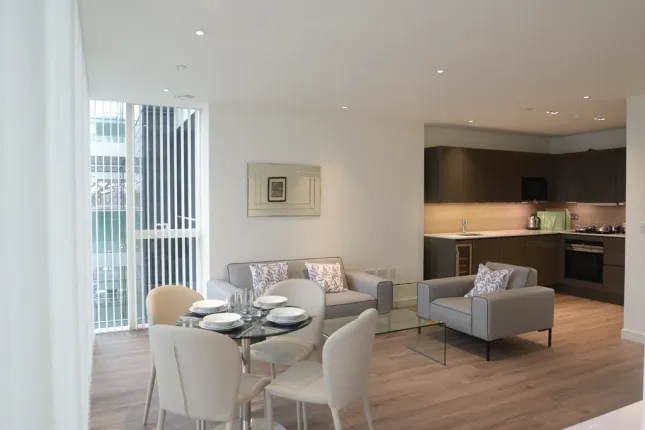 1-bed flat on 25 Skyline Apartments, Devan Grove, London, £500,000