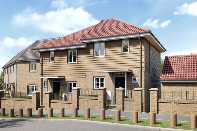 Thumbnail Semi-detached house for sale in "The Auster" at Kingfisher Drive, Houndstone, Yeovil