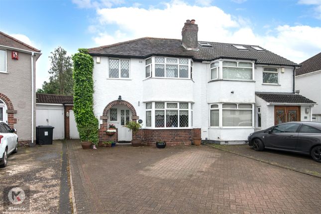 Thumbnail Semi-detached house for sale in Brooklands Road, Hall Green, Birmingham