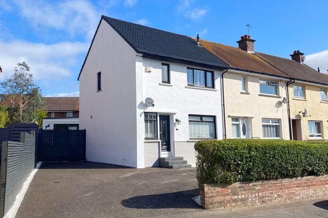 Thumbnail End terrace house for sale in Glendale Crescent, Ayr
