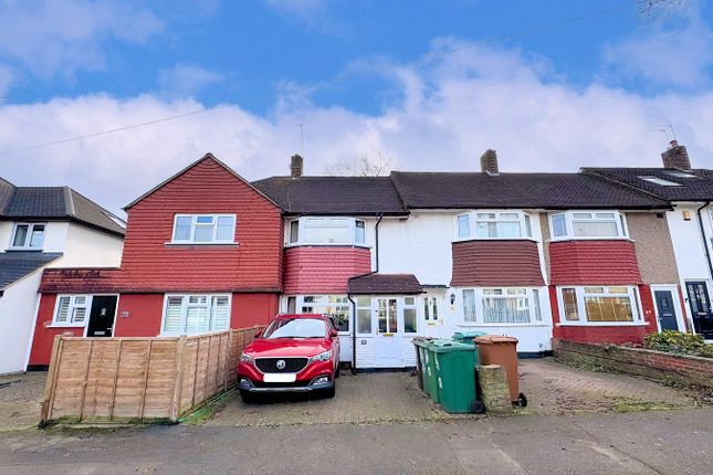 Thumbnail Terraced house for sale in Arlington Drive, Carshalton, Surrey.