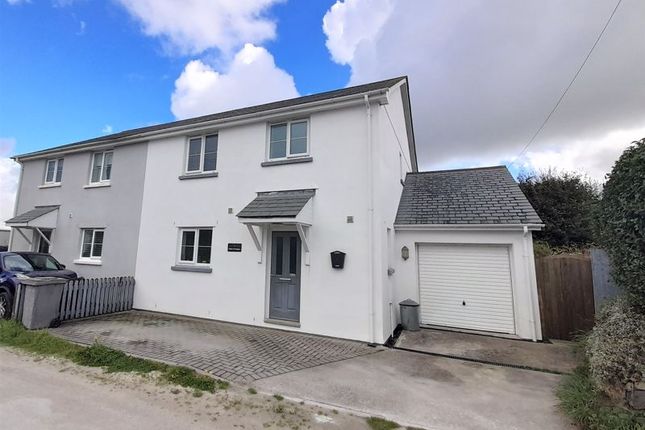 Thumbnail Semi-detached house for sale in Whitemoor, Nanpean, St. Austell