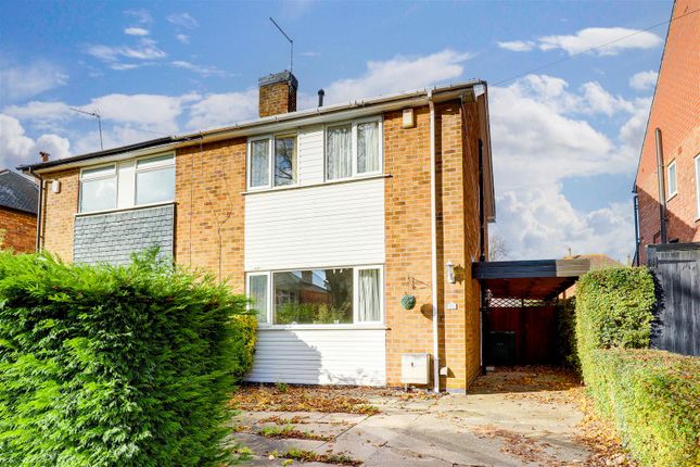 Semi-detached house for sale in Fernleigh Avenue, Mapperley, Nottinghamshire