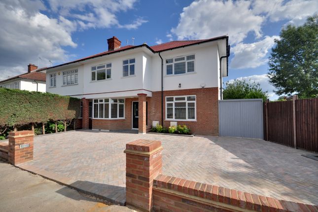Thumbnail Semi-detached house to rent in Cannonbury Avenue, Pinner
