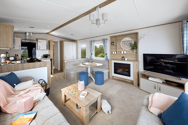 2-bed caravan on 14, Burnt House Caravan Park, Whitby, £55,000