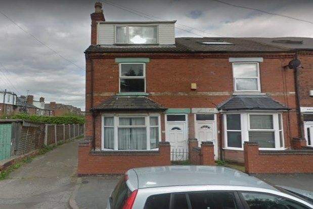 Thumbnail End terrace house to rent in Lace Street, Nottingham