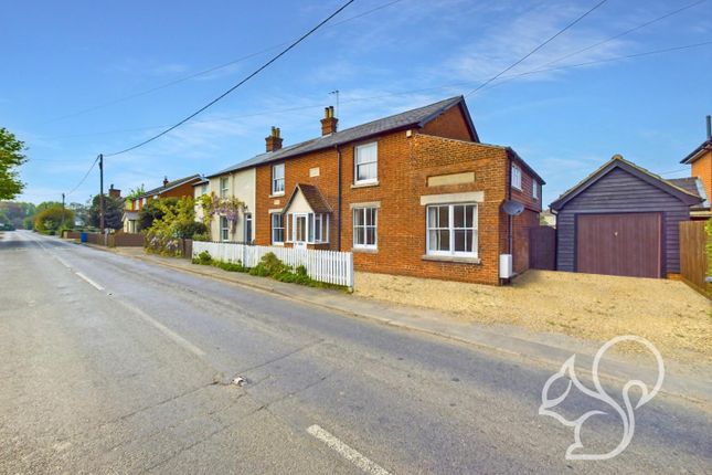 Thumbnail Semi-detached house to rent in Heath Road, East Bergholt, Colchester