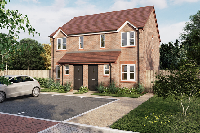 Thumbnail Semi-detached house for sale in "The Alnwick" at Landseer Crescent, Loughborough
