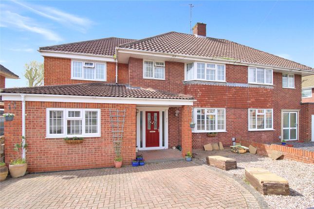 Thumbnail Semi-detached house for sale in Tenzing Gardens, Swindon, Wiltshire