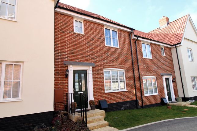 Thumbnail Terraced house for sale in Quarry Avenue, Needham Market, Ipswich