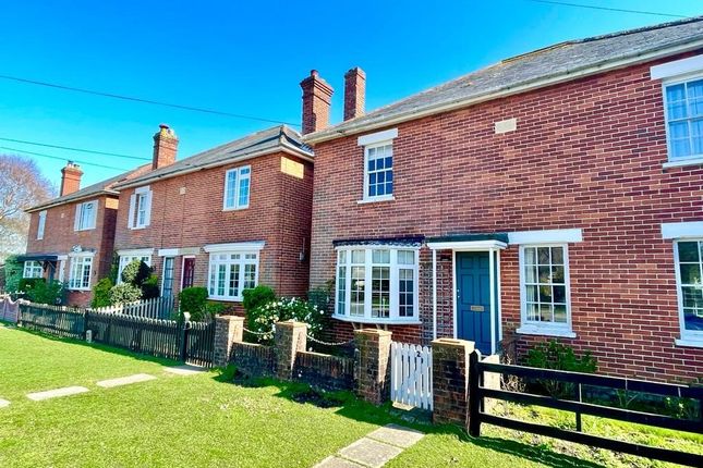 Thumbnail Semi-detached house for sale in Pilley Green, Pilley, Lymington