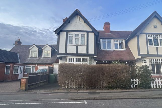 Thumbnail Semi-detached house for sale in Stoughton Road, Oadby