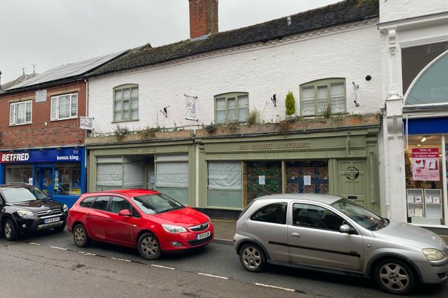 Retail premises to let in Cheshire Street, Market Drayton