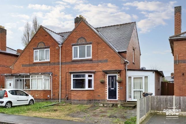 Thumbnail Semi-detached house for sale in Heathfield Lane West, Wednesbury