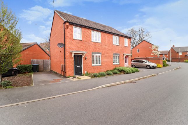 Thumbnail Semi-detached house for sale in Academy Drive, Rugby, Warwickshire