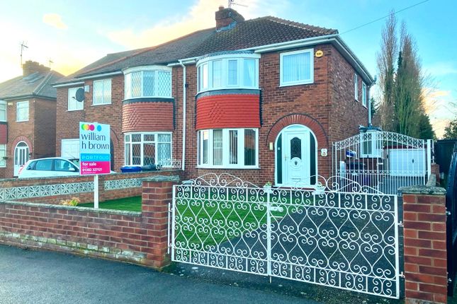 Semi-detached house for sale in Middlefield Road, Bessacarr, Doncaster