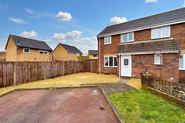 Semi-detached house for sale in Blackthorn Close, Thetford, Norfolk