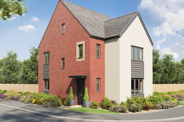Thumbnail Detached house for sale in "The Greenwood Corner" at Bluebell Way, Whiteley, Fareham
