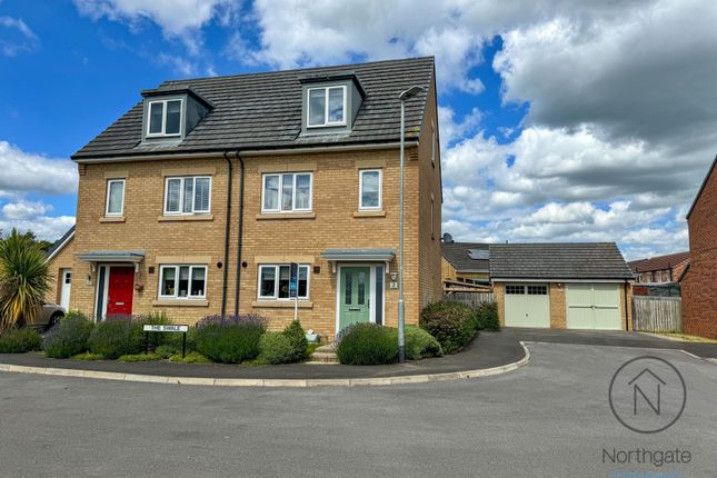 Thumbnail Town house for sale in The Swale, Newton Aycliffe